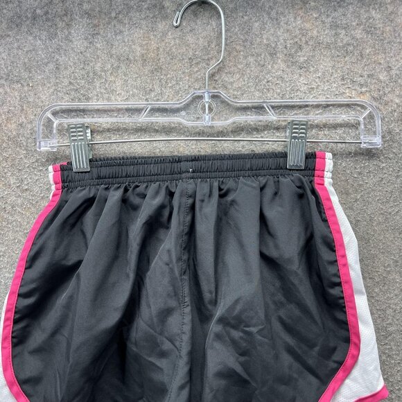 Nike Shorts Womens XS Black Pink Dri-FIT Tempo Running Athletic Lined Gym - Picture 4 of 10